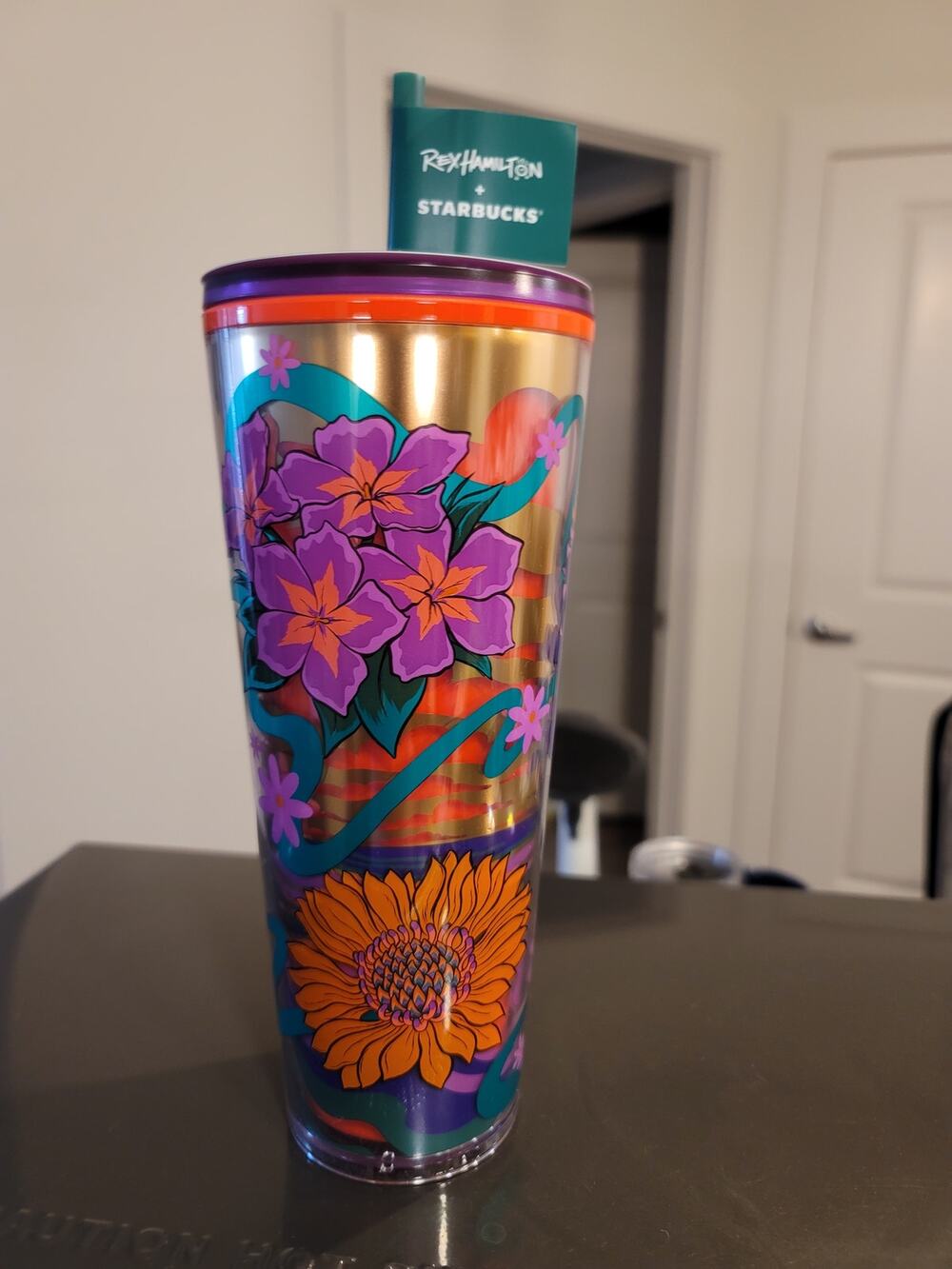 Starbucks Texas Wildflower Tumbler with Straw